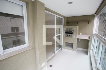 Varanda da Sala de apartamento à venda com 3 quartos, 80m² em Pechincha, Rio de Janeiro