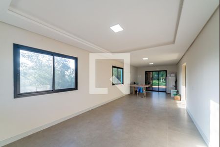 Sala de casa de condomínio para alugar com 3 quartos, 117m² em Florescente, Viamão