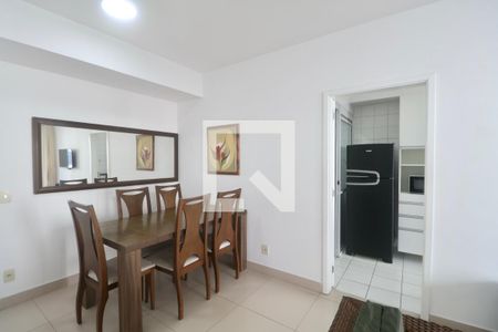 Sala de apartamento para alugar com 3 quartos, 118m² em Jardim Asturias, Guarujá