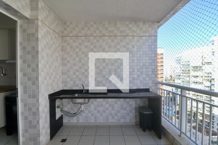 Varanda de apartamento para alugar com 3 quartos, 118m² em Jardim Asturias, Guarujá