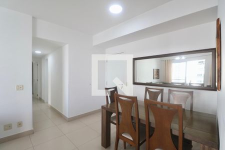 Sala de apartamento para alugar com 3 quartos, 118m² em Jardim Asturias, Guarujá