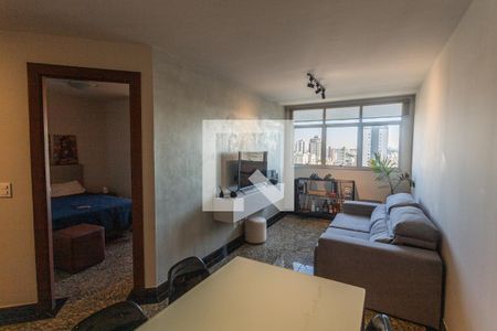 Sala de apartamento para alugar com 1 quarto, 48m² em Vila Suzana, Belo Horizonte