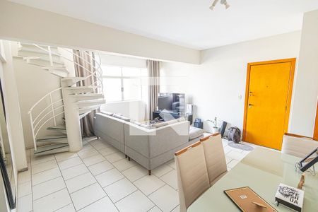 Sala de apartamento à venda com 3 quartos, 210m² em Castelo, Belo Horizonte
