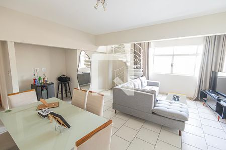 Sala de apartamento à venda com 3 quartos, 210m² em Castelo, Belo Horizonte