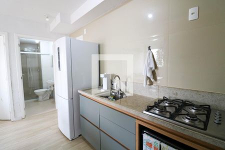 Sala / Cozinha de apartamento à venda com 2 quartos, 35m² em Jardim Promissao, São Paulo