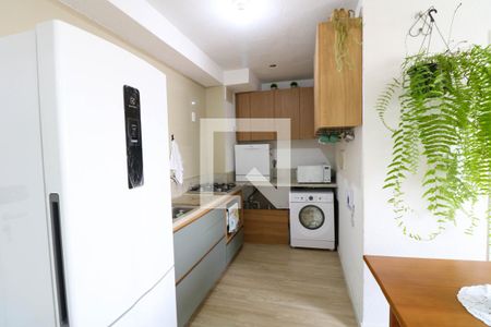 Sala / Cozinha de apartamento à venda com 2 quartos, 35m² em Jardim Promissao, São Paulo