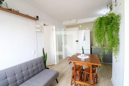 Sala / Cozinha de apartamento à venda com 2 quartos, 35m² em Jardim Promissao, São Paulo