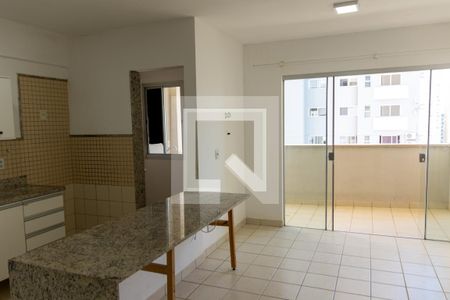 Sala de apartamento para alugar com 2 quartos, 55m² em Jardim Goiás, Goiânia