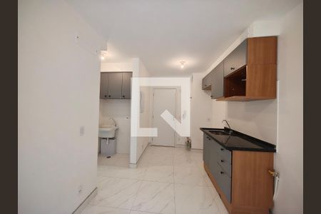 Sala / Cozinha de apartamento para alugar com 1 quarto, 60m² em Vila Gustavo, São Paulo