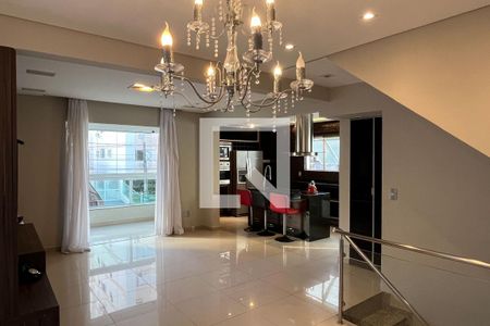Sala de casa para alugar com 2 quartos, 307m² em Marapé, Santos