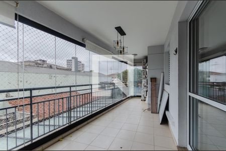Varanda da Sala de apartamento para alugar com 3 quartos, 133m² em Ipiranga, São Paulo