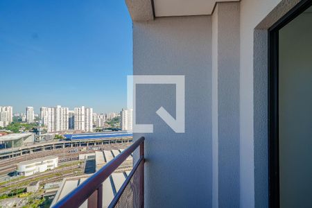 Varanda de apartamento para alugar com 1 quarto, 27m² em Jardim Trussardi, São Paulo