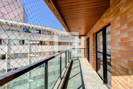 Varanda da Sala de apartamento à venda com 3 quartos, 132m² em Pompeia, São Paulo