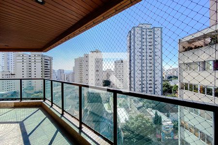 Varanda da Sala de apartamento à venda com 3 quartos, 132m² em Pompeia, São Paulo