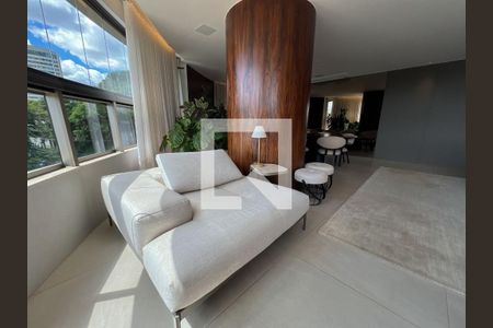 Sala  de apartamento à venda com 4 quartos, 250m² em Santa Lúcia, Belo Horizonte