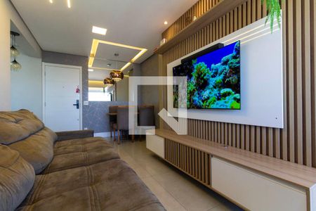Sala de apartamento à venda com 2 quartos, 63m² em Vila Guilhermina, São Paulo