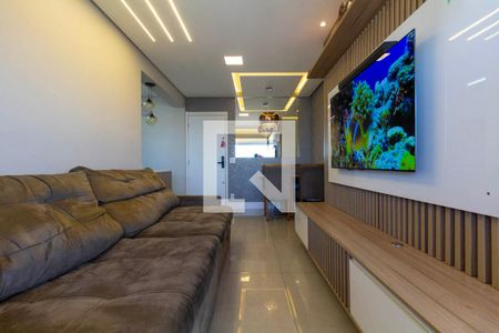 Sala de apartamento à venda com 2 quartos, 63m² em Vila Guilhermina, São Paulo