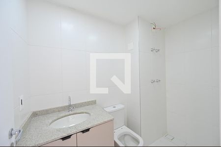 Banheiro Social de kitnet/studio para alugar com 1 quarto, 26m² em Vila Clementino, São Paulo