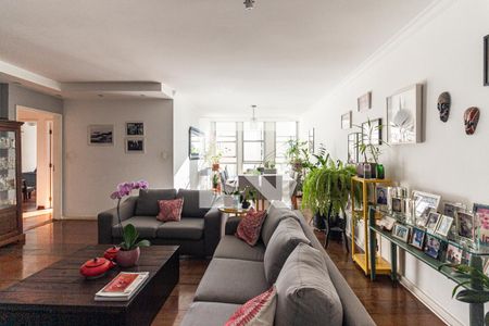 Sala de apartamento à venda com 3 quartos, 165m² em Santa Cecilia, São Paulo