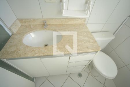 Banheiro da Suíte  de casa de condomínio à venda com 3 quartos, 117m² em Demarchi, São Bernardo do Campo