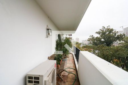 Varanda de apartamento à venda com 4 quartos, 200m² em Santo Amaro, São Paulo