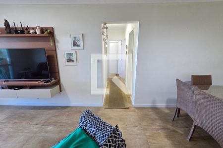 Sala de apartamento para alugar com 3 quartos, 104m² em Balneario Flórida, Praia Grande