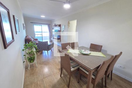 Sala de apartamento para alugar com 3 quartos, 104m² em Balneario Flórida, Praia Grande