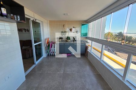 Varanda de apartamento para alugar com 3 quartos, 104m² em Balneario Flórida, Praia Grande