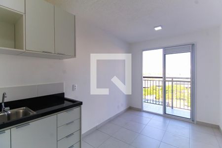 Sala/Cozinha de apartamento à venda com 1 quarto, 28m² em Brás, São Paulo