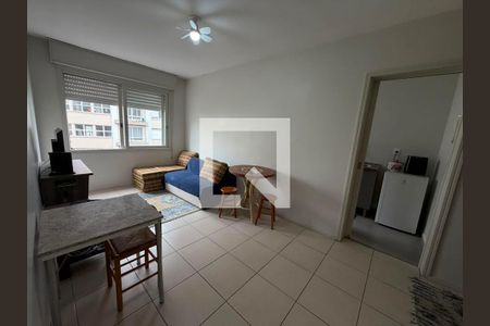 Sala de apartamento à venda com 1 quarto, 43m² em Independência, Porto Alegre