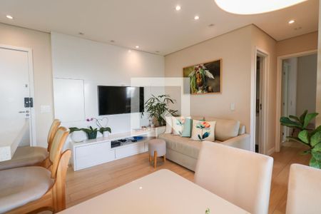 Sala de apartamento à venda com 2 quartos, 54m² em Centro, Diadema