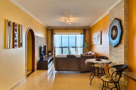 Sala de apartamento para alugar com 2 quartos, 112m² em Vila Caiçara, Praia Grande