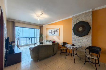 Sala de apartamento para alugar com 2 quartos, 112m² em Vila Caiçara, Praia Grande