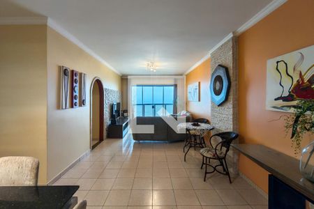 Sala de apartamento para alugar com 2 quartos, 112m² em Vila Caiçara, Praia Grande