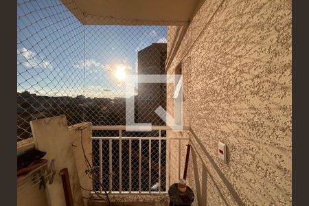 Varanda da Sala de apartamento para alugar com 3 quartos, 69m² em Jardim Marajoara, São Paulo