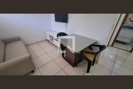 Sala de apartamento para alugar com 1 quarto, 31m² em Vila Monte Alegre, Ribeirão Preto