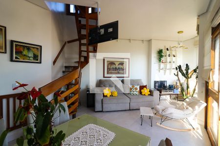 Sala de apartamento à venda com 3 quartos, 180m² em Tristeza, Porto Alegre