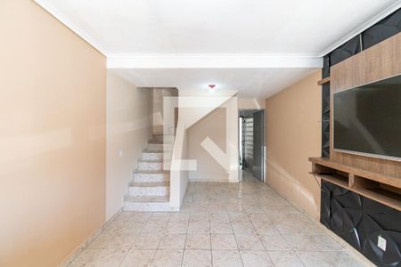 Sala de casa de condomínio para alugar com 2 quartos, 85m² em Americanópolis, São Paulo