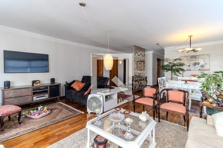 Sala de apartamento à venda com 3 quartos, 198m² em Santa Cecilia, São Paulo