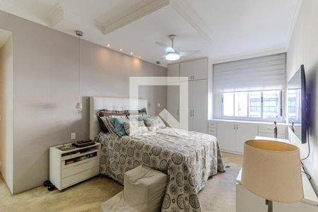 Suíte de apartamento à venda com 3 quartos, 198m² em Santa Cecilia, São Paulo