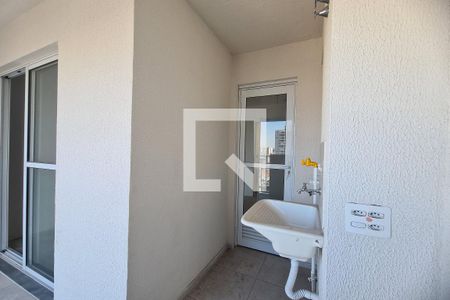 Varanda e Área de serviço de apartamento à venda com 2 quartos, 42m² em Vila Prudente, São Paulo