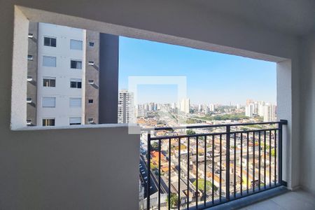 Varanda e Área de serviço de apartamento à venda com 2 quartos, 42m² em Vila Prudente, São Paulo