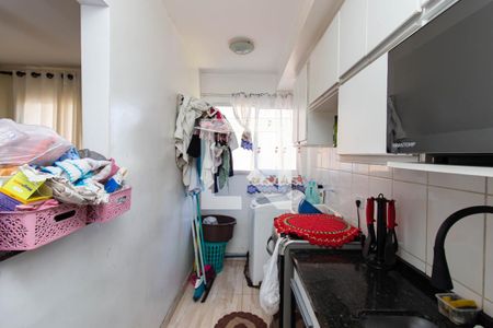 Cozinha e Área de Serviço de apartamento para alugar com 3 quartos, 50m² em Vila Nova Curuca, São Paulo