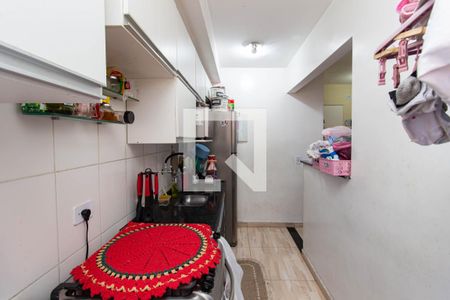 Cozinha e Área de Serviço de apartamento para alugar com 3 quartos, 50m² em Vila Nova Curuca, São Paulo