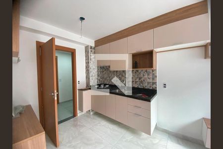 Sala/cozinha de apartamento para alugar com 1 quarto, 27m² em Jardim Oriental, São Paulo