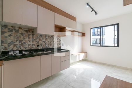 Sala/Cozinha de apartamento para alugar com 1 quarto, 27m² em Jardim Oriental, São Paulo