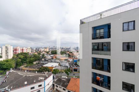 Vista da Sala/Cozinha de apartamento para alugar com 1 quarto, 27m² em Jardim Oriental, São Paulo