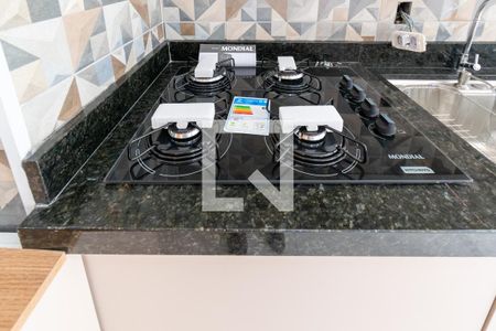Sala/Cozinha de apartamento para alugar com 1 quarto, 27m² em Jardim Oriental, São Paulo