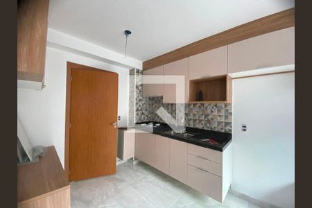 Sala/cozinha de apartamento para alugar com 1 quarto, 27m² em Jardim Oriental, São Paulo