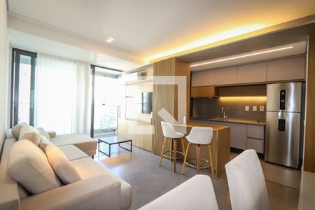 Sala de apartamento para alugar com 2 quartos, 92m² em Jardins, São Paulo